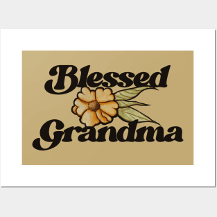 Blessed Grandma Posters and Art